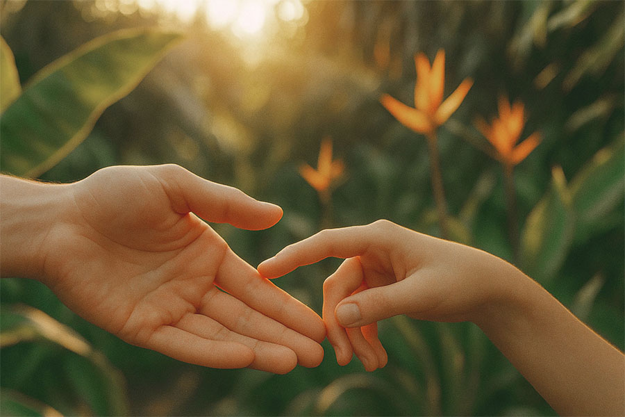 Relationship therapy rooted in Tantra—supporting couples to deepen connection, explore boundaries, and reignite intimacy.